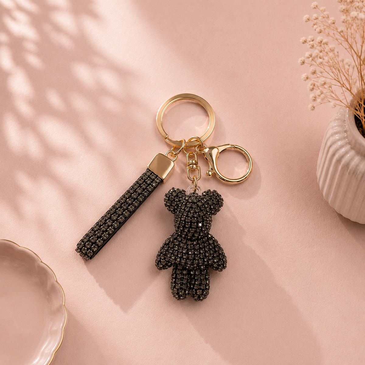 Crystal Bear Charm product details