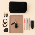Black Crystal Bear Charm Set by KISS KISS MEOW