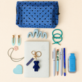 Blue Crystal Bear Charm by KISS KISS MEOW