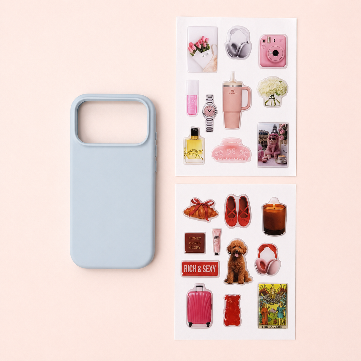 Phone Case & Sticker Set for iPhone 17 Pro product details