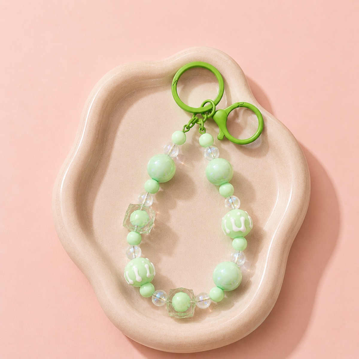 Beaded Charm shown from another angle