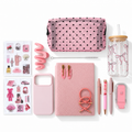 Pink Bow Tumbler Gift Set