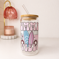 Summer Vibes Glass Cup by KISS KISS MEOW