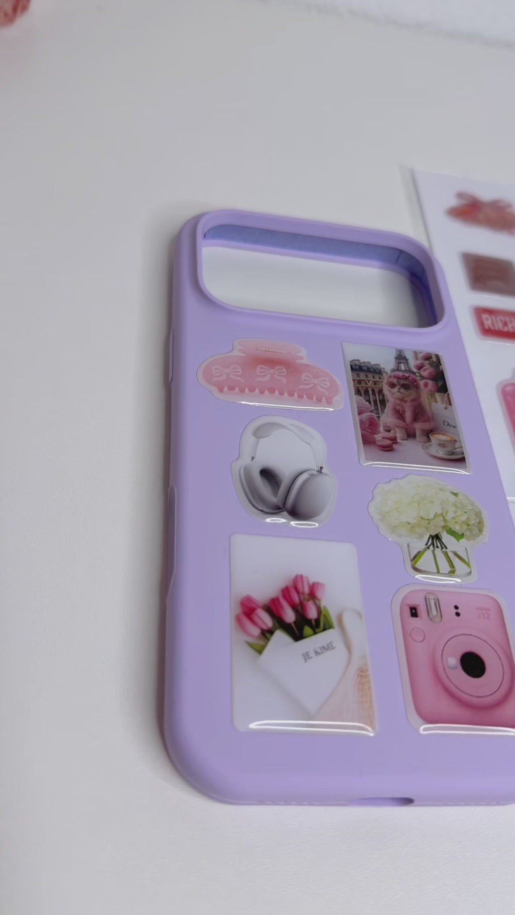 Phone Case & Sticker Set for iPhone 17 Pro Max